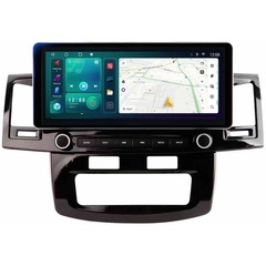 Магнитола Toyota Hilux/Fortuner (2005-2010) Android 12 8/128GB QLED DSP 4G модель KP-T1257