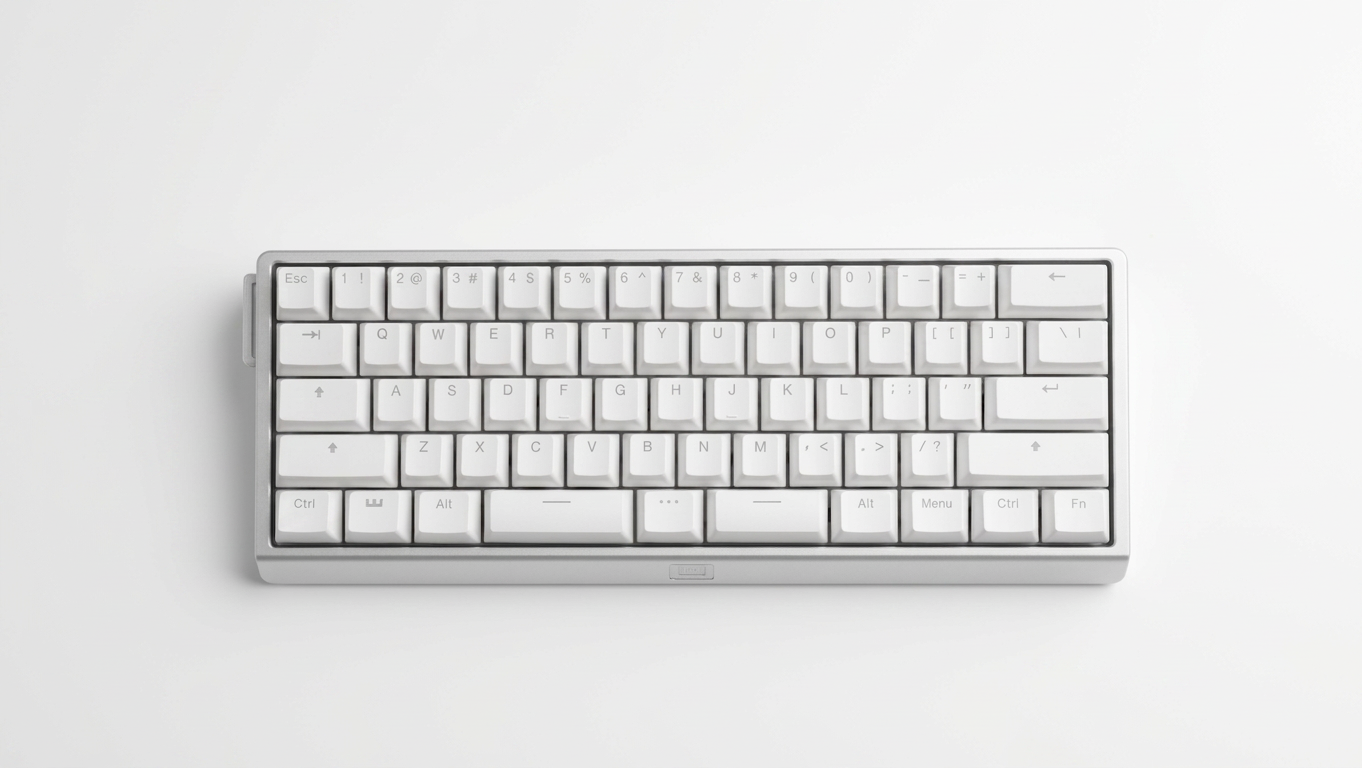 Wooting 60 HE V2 Split White купить с доставкой | Geekboards