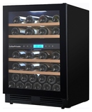 Винный шкаф Cellar Private CP043-2TBH черная дверь со скрытой рукояткой