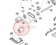 Запчасть Sharp ролик MXM950A