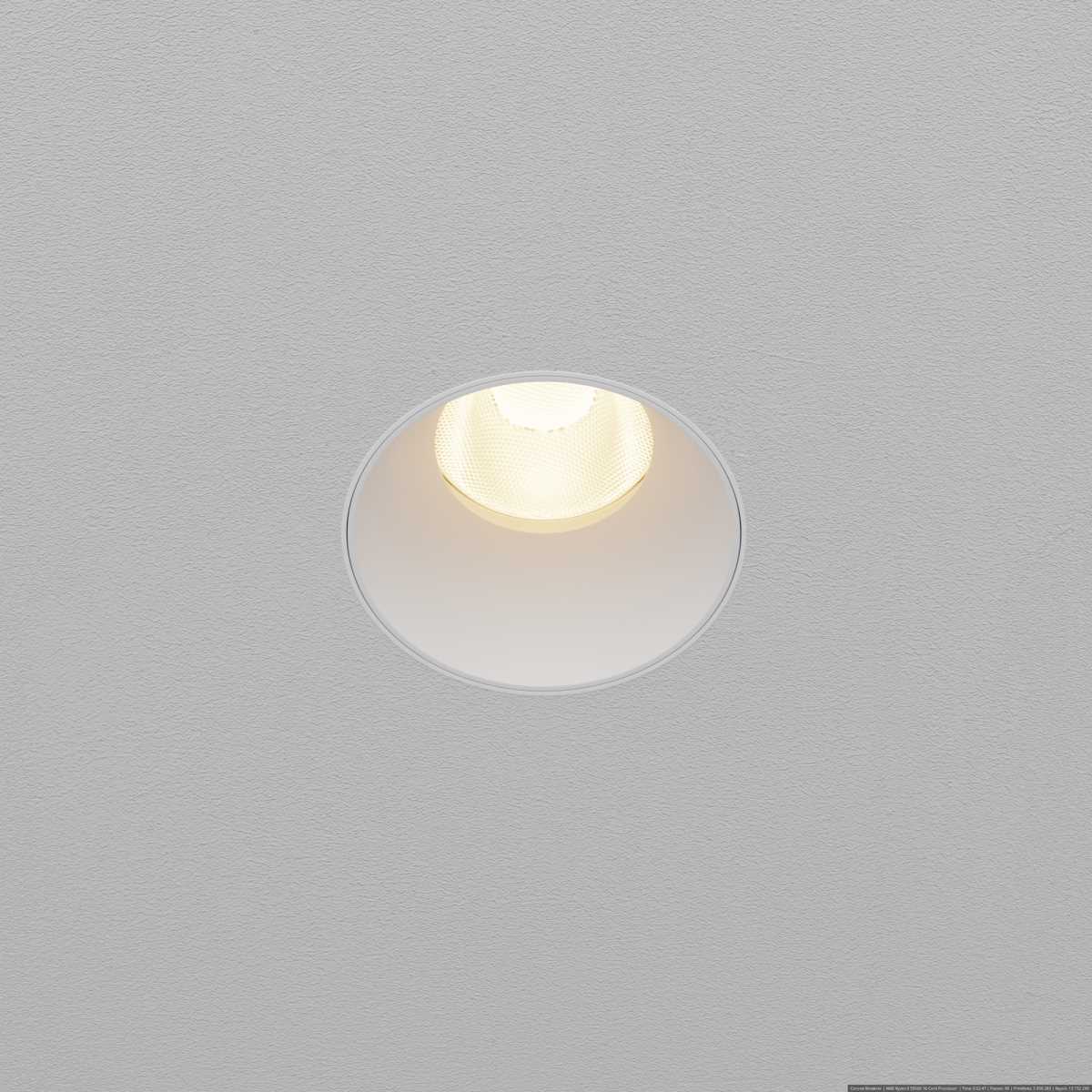 Встраиваемый светильник Maytoni Technical Downlight Dip DL119-10W-3K-TRS-W