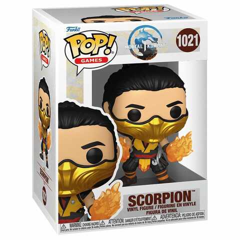 Фигурка Скорпион Мортал Комбат Funko POP! 1021 Оригинал!