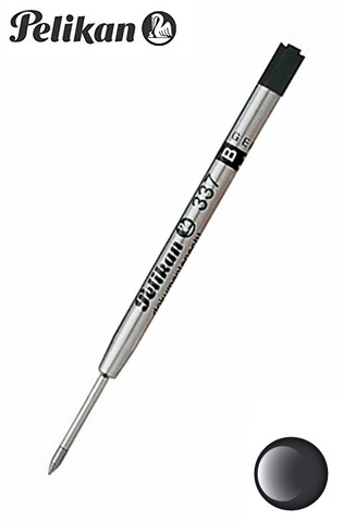 Стержень Pelikan Giant 337 B для шариковой ручки, формат G2, Broad, Black (915413)