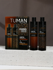 TUMAN, набор гель для душа, чёрный перец и шампунь для волос, 2х300 мл 9767395