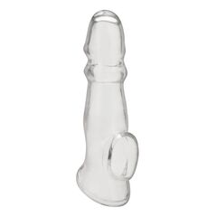 Прозрачная насадка для пениса Girthy Penis Enhancing Sleeve Extension - 17,1 см. - 