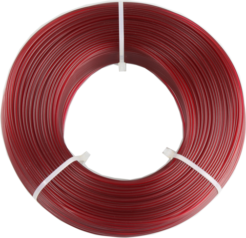 Пластик для 3D-принтера Fiberlogy Refill Easy PET-G Burgundy Transparent