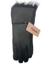 Перчатки. Женские. Материал верха: Дубленка. Подклад: Дубленка. 10 шт в упаковке, разные цвета.