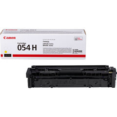 Картридж Canon 054HY желтый большой ёмкости для Canon LBP621Cw, LBP623Cdw, MF641Cw, MF643Cdw, MF455Cx. Ресурс 2.3K