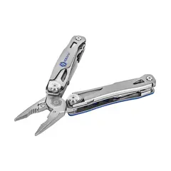 Мультитул КОБАЛЬТ 14 в 1, корпус из нерж.стали, 2-х комп. рукоятки из алюминия и ABS пластика, чехол для хранения, блистер (918-282)