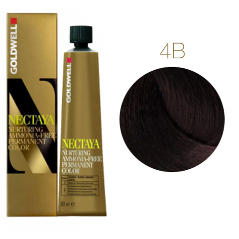 Goldwell Nectaya 4B (коричневый Гавана) - Краска для волос