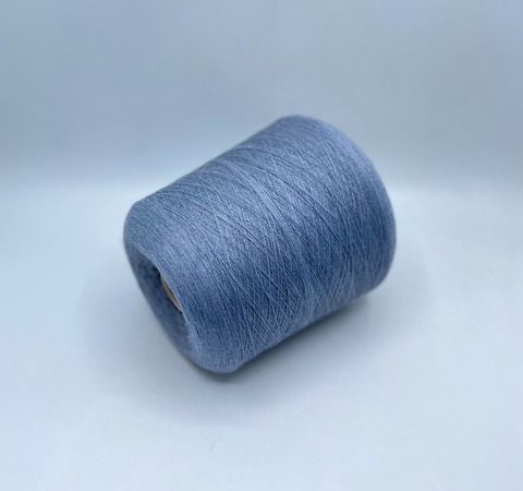 Loro Piana (пр.Италия), art.Wish,2/60 3000м/100гр,100%Меринос , цвет-Светлый,серо-голубой меланж(685/266) , арт.33486