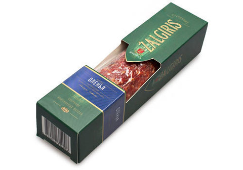 Колбаса сырокопченая "Оленья" Zalgiris, 140г