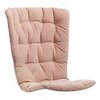 Кресло-качалка пластиковое с подушкой Nardi Folio, тортора, розовый