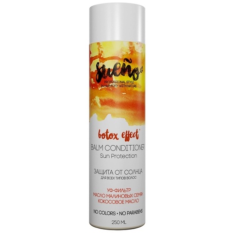 Бальзам для волос  Защита от солнца | Sueno