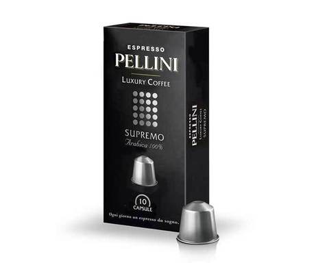 Кофе в капсулах Pellini Supremo, 10 капсул (Пеллини)