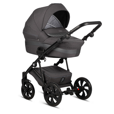 Коляска TUTIS ZIPPY NEW 2в1 DARK GREY