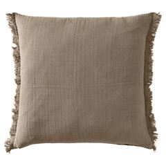 Чехол на подушку IKEA VALLKRASSING (ВАЛЛКРАССИНГ), Cветло-коричневый, 50x50 см