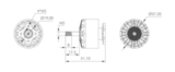 T-Motor Velox V3115 KV900 Cinematic, 4-6S, 9-11", X4 X8