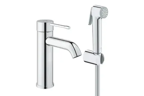 GROHE Essence 24189000 Смеситель для раковины с гигиеническим душем, S-Size, хром