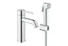 GROHE Essence 24189000 Смеситель для раковины с гигиеническим душем, S-Size, хром
