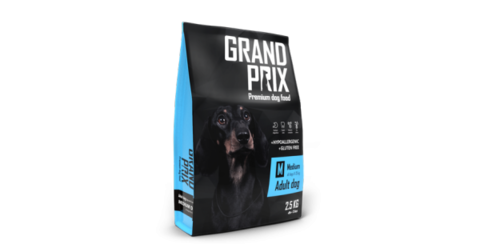 Grand Prix Medium Adult сухой корм для взрослых собак средних пород (с курицей) 2,5кг