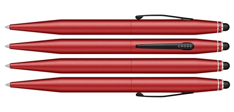 Ручка шариковая Cross Tech2, Red со стилусом, M, BL (AT0652-8)