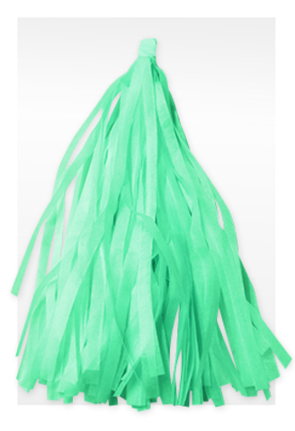 Тассел гирлянда Бирюзовый