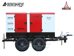Дизельный генератор Азимут ЭД-150-Т400-2РКМ6C Deutz на шасси в кожухе с автозапуском