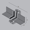 Комплектующие для встраиваемой трековой системы Maytoni Accessories for tracks levity TRA184ICL-13B
