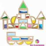 Большой конструктор Сенсорные блоки (Sensory blocks), 16 деталей 1