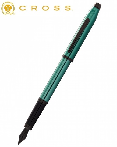 Ручка перьевая Cross Century II Translucent Green Lacquer, перо F ( AT0086-139MF )