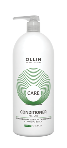 OLLIN care кондиционер для восстановления структуры волос 1000мл/ restore conditioner