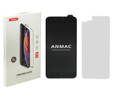 Защитное стекло 2.5D на весь экран 9H Full Cover ANMAC + пленка задняя для iPhone 7 / 8 / SE 2020 / SE 2022 (Черная рамка)
