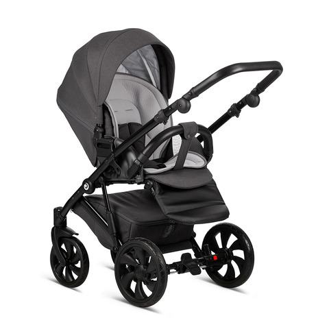 Коляска TUTIS ZIPPY NEW 2в1 DARK GREY