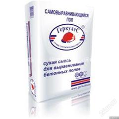 Геркулес Пол самовыравнивающийся для бетонных полов слоем до 5мм (25кг)