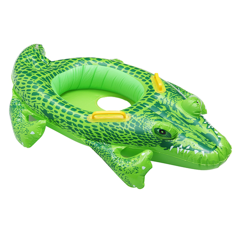 Детский надувной круг крокодил