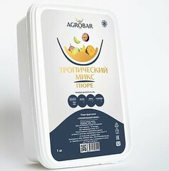Пюре Тропический микс AGROBAR 1 кг.