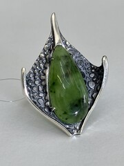 Манта (кольцо из серебра)
