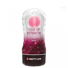 Мужской мастурбатор Black hole с внутренним стимулятором, розовый