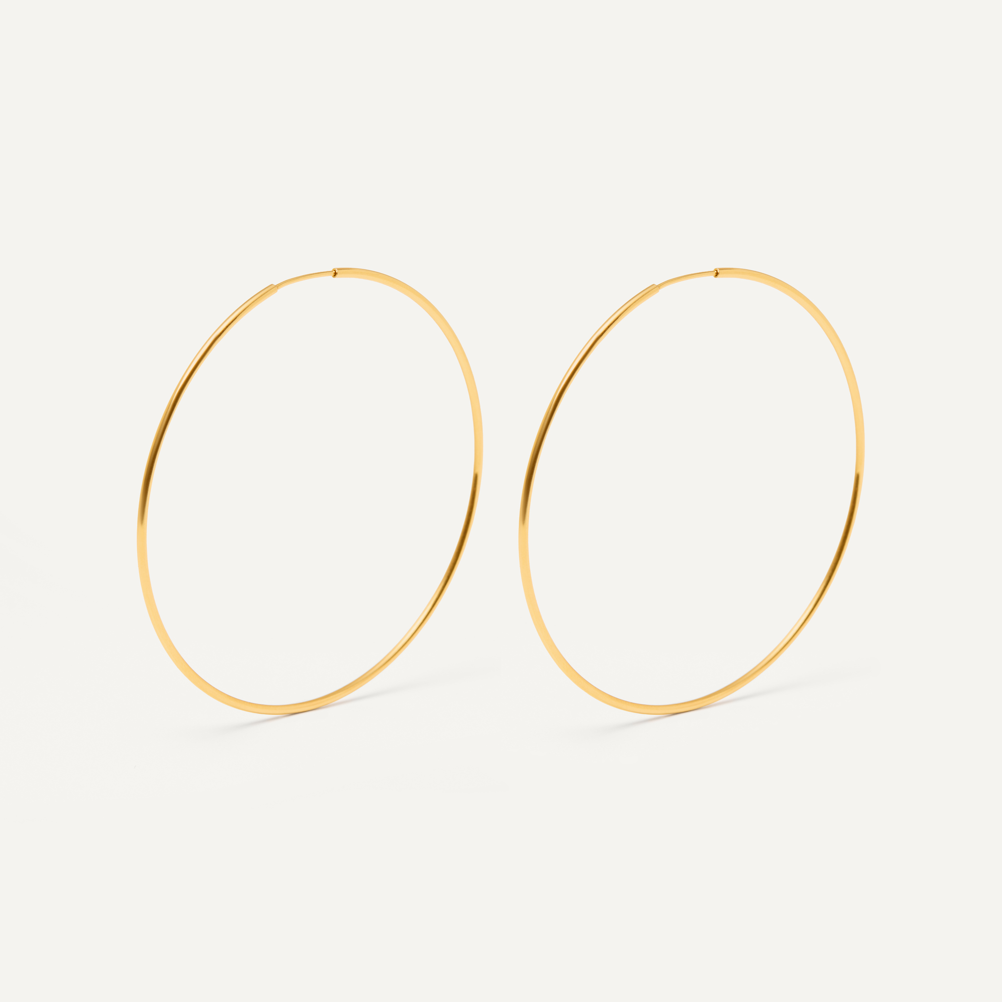 

Серьги Wide Gold Congo - 7 cm