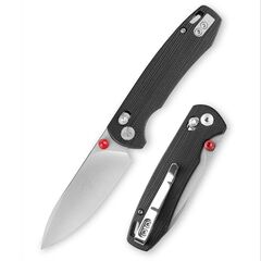 Складной туристический нож TRIVISA Dragonfly-B клинок 14C28N рукоять G10 (черный)