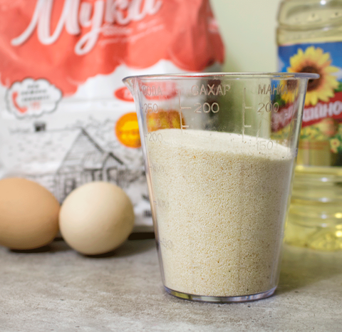 Мерный стакан, прозрачный