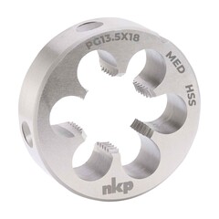 Плашка PG13,5 -18 DINEN40430 HSS 80° 45x14мм NKP 243135N