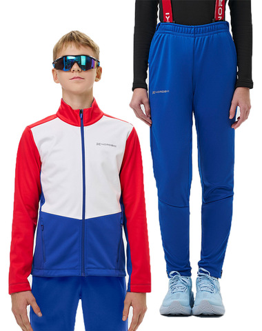 Детский лыжный костюм Nordski Jr. Advance Patriot