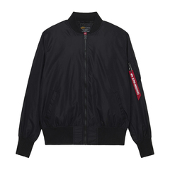 Бомбер Alpha Industries Logo L-2B Hunter Relaxed Black (Черный)