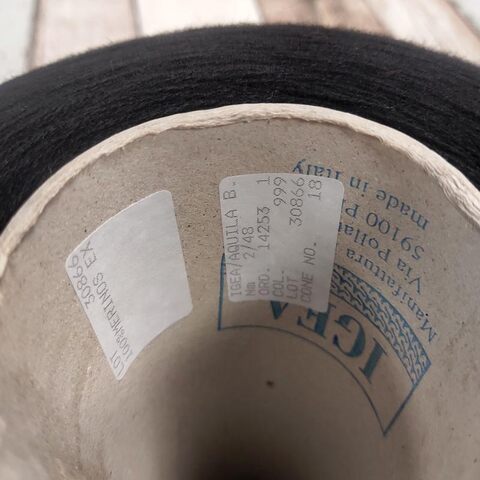 Меринос экстрафайн IGEA AQUILA 2/48 черный