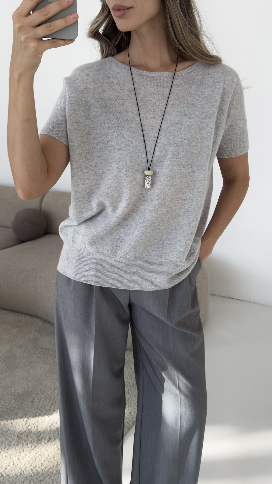 Джемпер из кашемира и мягкой шерсти PREMIUM QUALITY