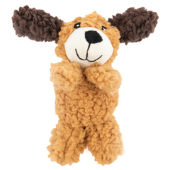 AROMADOG игрушка для собак Собачка мягкая 15 см с пищалкой, рыжая