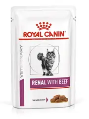 Royal Canin Renal пауч для кошек говядина соус 85г