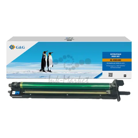 Драм картридж G&G W9054MC для HP Managed LJ E87640, E87650, E87660 (145 000 стр.), черный